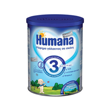 Humana Ρόφημα Γάλακτος Σε Σκόνη 3 Optimum - 350gr